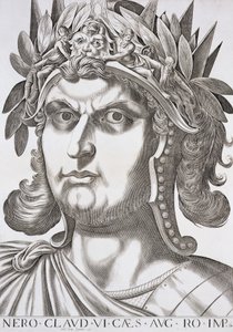 Nero Caesar (37-68 n. l.), 1596 od Italian School