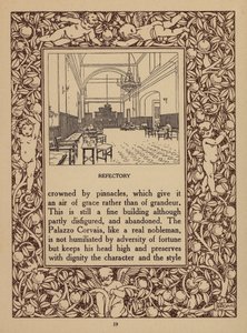 Stránka z prospektu hotelu San Domenico Palace, Taormina (litografie) od Italian School
