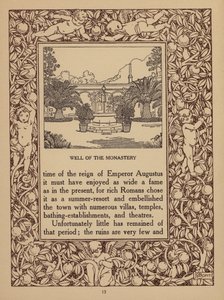 Stránka z prospektu hotelu San Domenico Palace, Taormina (litografie) od Italian School
