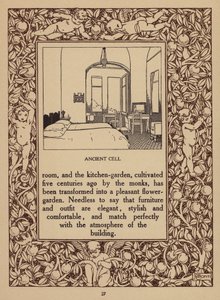 Stránka z prospektu hotelu San Domenico Palace, Taormina (litografie) od Italian School