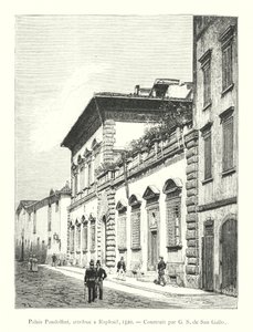 Palác Pandolfini, připisovaný Raphaelovi od Italian School