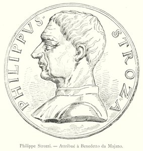 Philippe Strozzi, Atribute to Benedetto da Majano (rytina) od Italian School