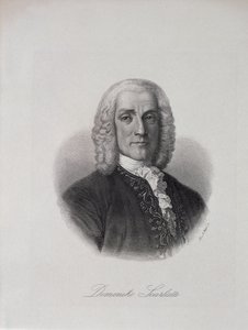 Portrét Domenica Scarlattiho (1686-1757) od Italian School