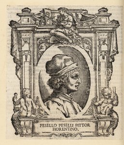 Portrét Francesca Pesellina, italského malíře z Florencie od Italian School