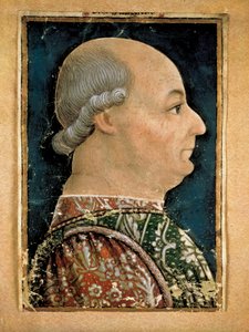 Portrét Francesca Sforzy od Italian School