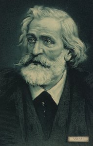 Portrét Giuseppe Verdiho od Italian School