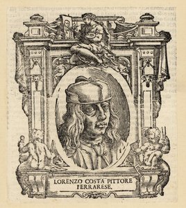 Portrét Lorenza Costy, italského malíře z Ferrary renesance od Italian School