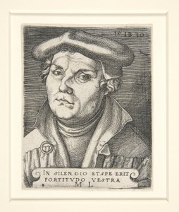 Portrét Martina Luthera od Italian School
