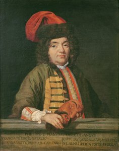 Portrét Philippe Emmanuela de Coulanges oblečený na karneval, 1690