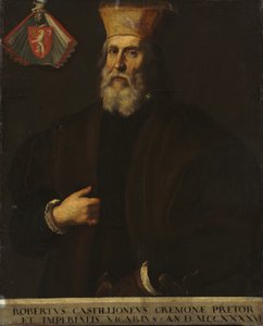 Portrét Roberto Castiglione, počátek 17. století (olej na plátně) od Italian School