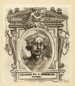 Portrét Vincenza Tamagniho, italského malíře renesance od Italian School