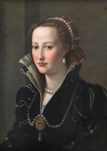 Portrét dámy, možná Isabelly de Medici od Italian School