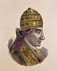 Portrét papeže Benoita VII (benedetto, Benedict nebo Benedictus) (974-983) od Italian School