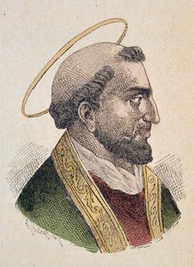 Portrét papeže Evarista (Evaristus nebo Evaristo I) I (97-107) od Italian School