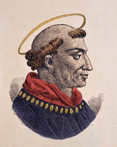 Portrét papeže Leona IV (Leo, Leone) (847-855) od Italian School