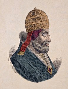 Portrét papeže Urbana III. (1185-1187) od Italian School