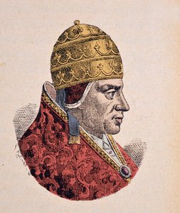 Portrét papeže Urbaina VI (Urban nebo Urbanus nebo Urbano) (1378-1389) od Italian School
