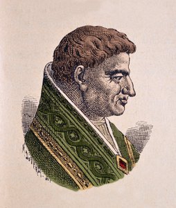 Portrét papeže Viktora II (Vittore) (1086-1087) od Italian School