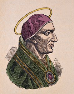 Portrét papeže Zosima Iera (Zosimus, Zosimus) (417-418) od Italian School