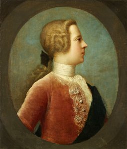 Princ Charles Edward, kolem roku 1740 (olej na plátně) od Italian School