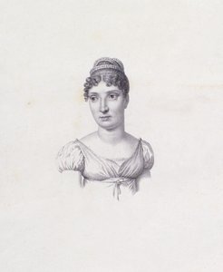 Princezna Elisa Baciocchi (rytina) od Italian School