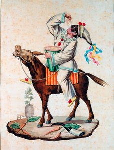 Pulcinella (Polichinelle) postava z commedia dell