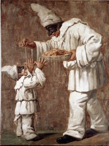 Pulcinella (polichinelle) postava z commedia dell