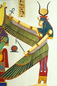 Vyobrazení Isis, ilustrace z knihy Monuments of Egypt and Nubia, autor Ippolito Rosellini od Italian School