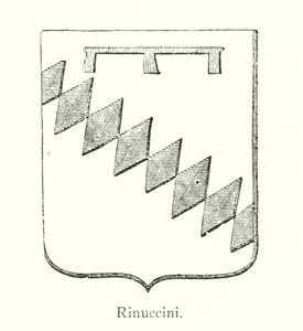 Rinuccini (rytina) od Italian School
