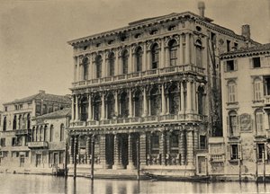 Rezidence Roberta Browninga (1812-1989) v Benátkách od Italian School