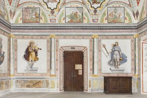 Pokoj Jupitera a Merkura: Apollo a Diana od Italian School