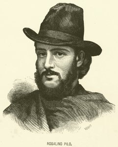 Rosalino Pilo (rytina) od Italian School