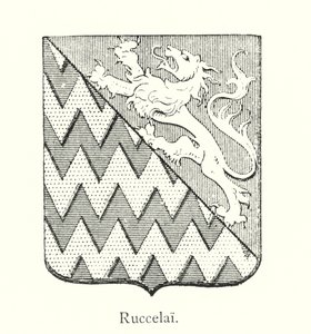 Ruccelai (rytina) od Italian School
