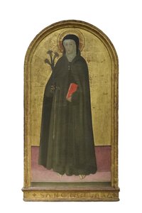 Svatá Klára z Assisi, asi 1425-1450 (panel) od Italian School