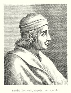 Sandro Botticelli, podle Batta Cecchiho (rytina) od Italian School