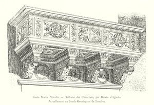 Santa Maria Novella, Tribune des Chanteurs, Baccio d