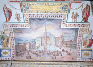 Náměstí svatého Petra, Řím od Italian School