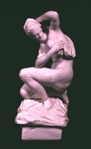 Soška, po bronzu od Giambologny (1529-1608) továrna Vinovo, konec 18. století (porcelán) od Italian School