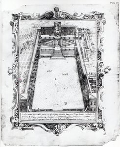 Soud Belvedere ve Vatikánu Řím, 1581 od Italian School
