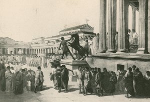 Volby do občanského fóra (hlubotisk) od Italian School
