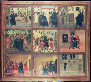 Příběh Antonia di Giuseppe Rinaldeschiho, florentského šlechtice, florentská škola (viz detail 52655) od Italian School