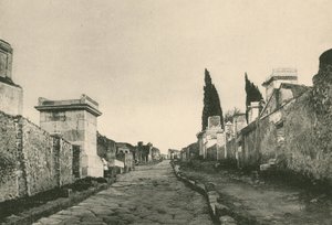 Ulice hrobek taková, jaká je (hlubotisk) od Italian School