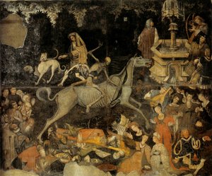 Triumf smrti, c.1445-47 (freska) od Italian School
