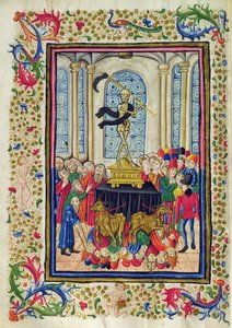 The Triumphs: The Triumph of Death (akvarel na papíře) od Italian School