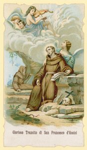 Extáze svatého Františka z Assisi od Italian School