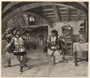 Produkce Giuseppe Verdise Falstaffa (Teatro alla Scala) v Miláně od Italian School