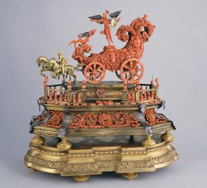 Triumph in Coral (korálová) od Italian School