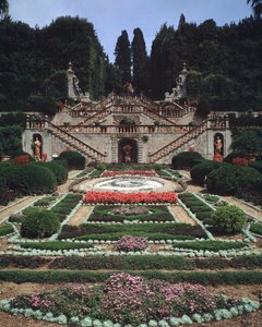 Pohled do zahrad od Italian School