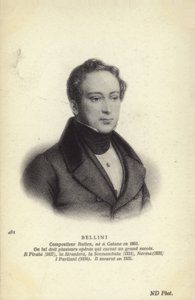 Vincenzo Bellini , italský operní skladatel (1801-1835) od Italian School