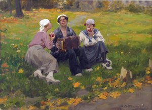 Skupina bolševiků od Ivan Alexeyevich Vladimirov